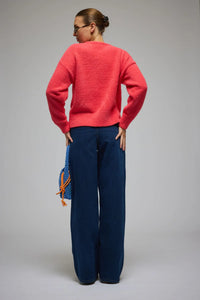 AMIE CARDIGAN | CORAL