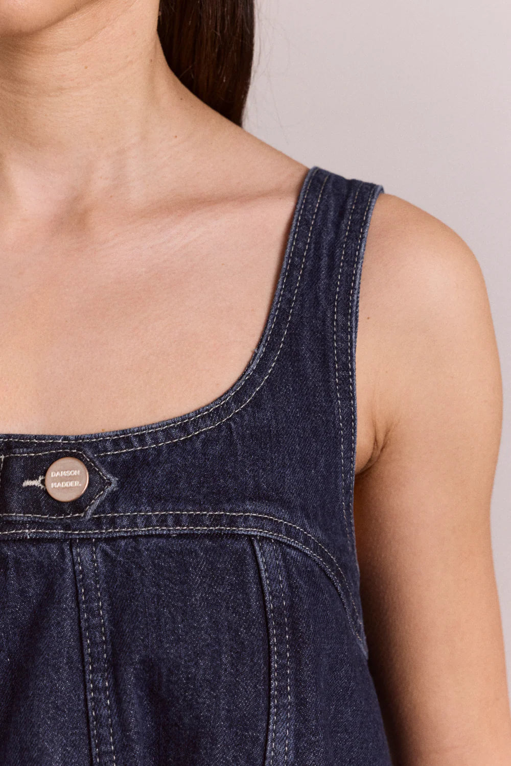 IMMY MINI DRESS | DARK WASH