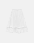 Olga Joan Corded Petticoat Skirt Cipria