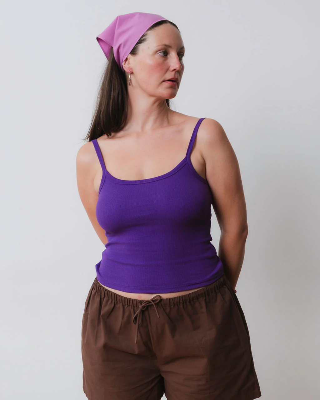 Olga Joan Headscarf Lavanda