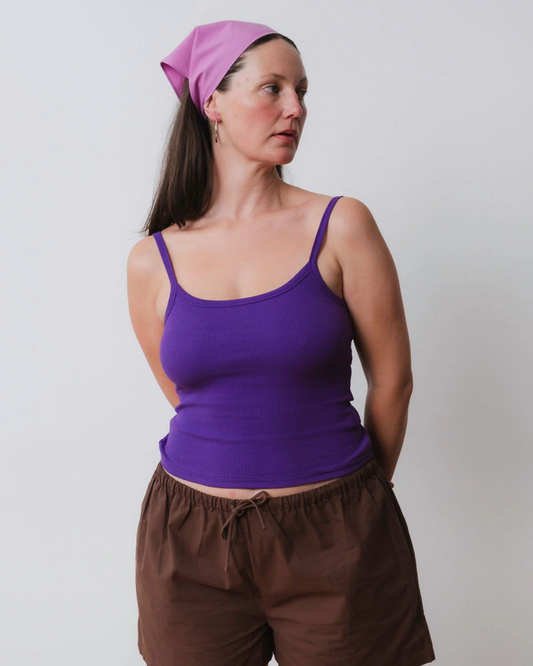 Olga Joan Headscarf Lavanda