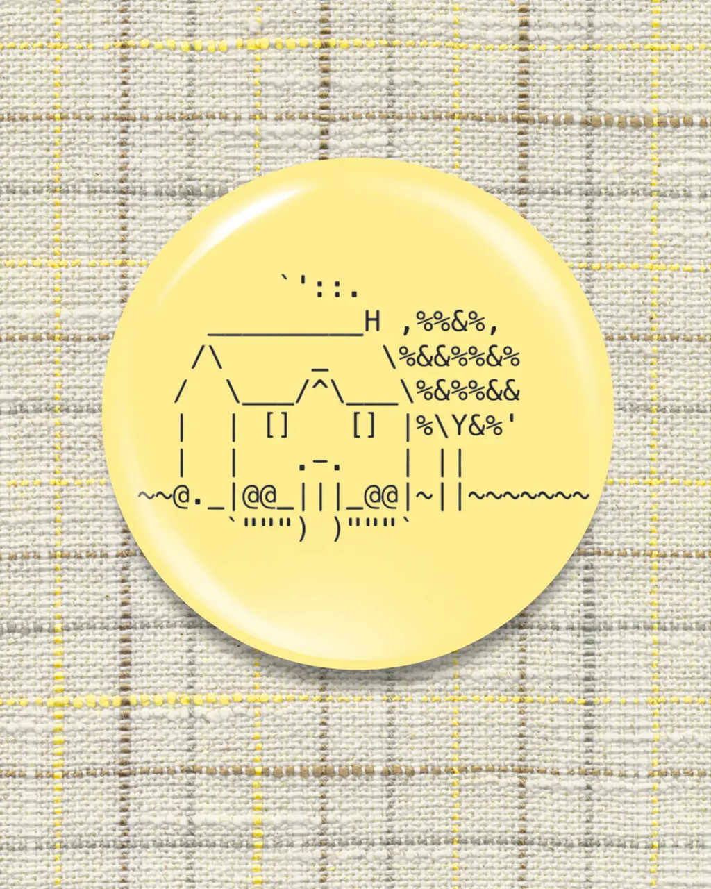 Riley Grae ASCII House Magnet