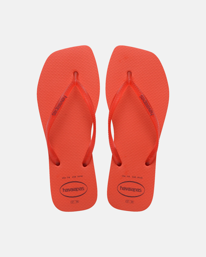 Havaianas Havaianas Slim Square Logo Pop Up Vermelho Frevo
