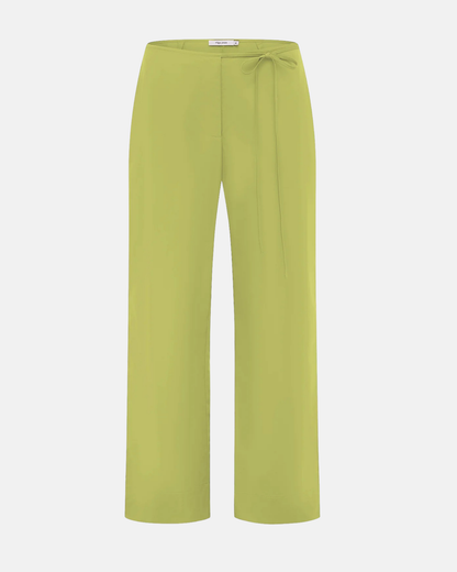 Olga Joan Tie-Waist Pant Pistacchio