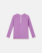 Zulu & Zephyr Mini Stripe Rashie Lilac