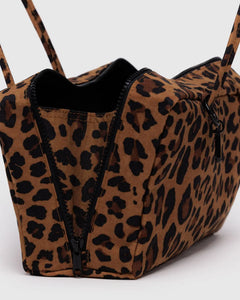 NYLON BOWLER BAG | LEOPARD
