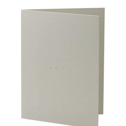 Short Talks No Words Card