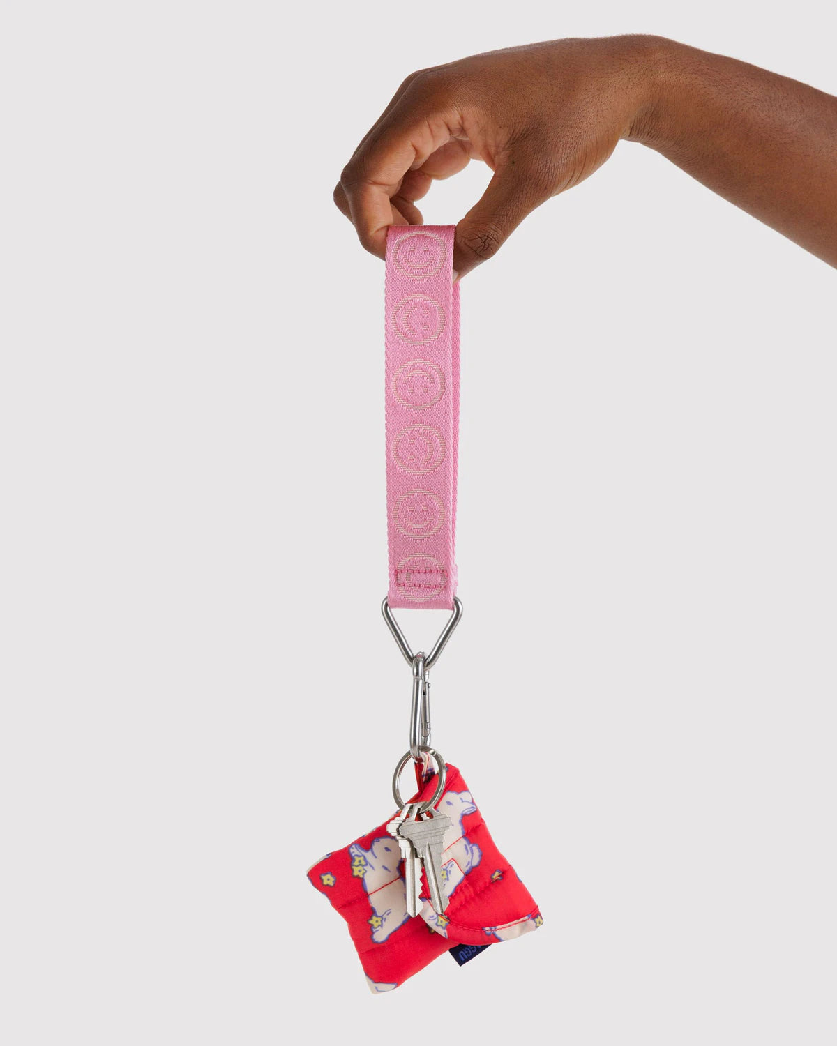 LOGO KEYCHAIN | PINK HAPPY