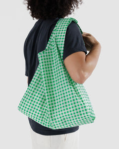 STANDARD BAGGU |  GREEN GINGHAM