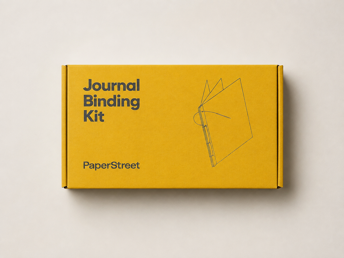 Paper Street Journal Binding Kit Yellow 1