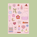 A5 STICKER SHEET WHAT'S IN MY BAG | NANY CRAFT STORE