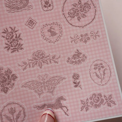 A5 STICKER SHEET EMBROIDERY | NANY CRAFT STORE
