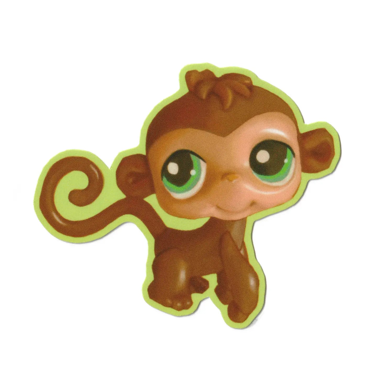 MONKEY LPS! STICKER | RAGS AF