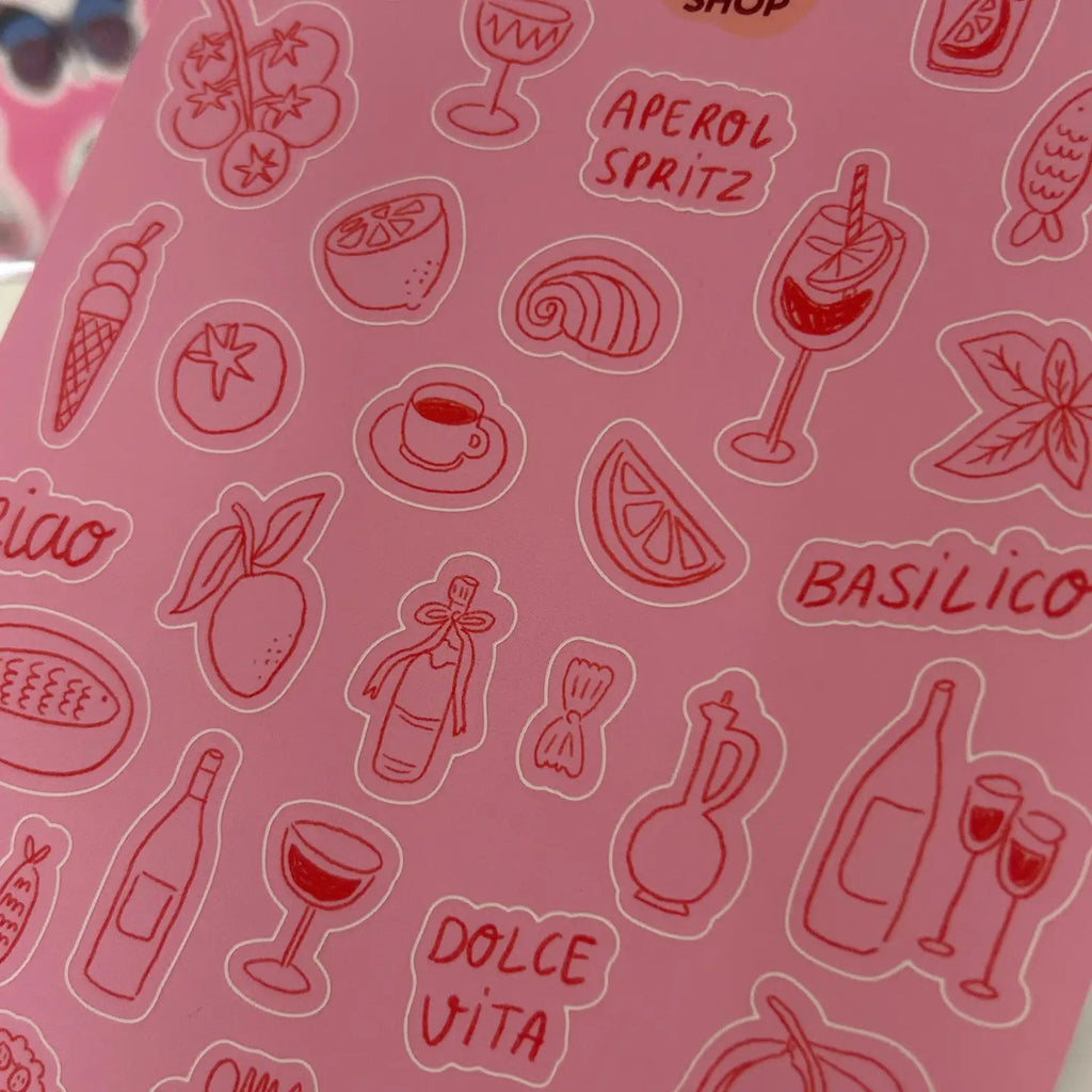 A5 STICKER SHEET JUNE | NANY CRAFT STORE
