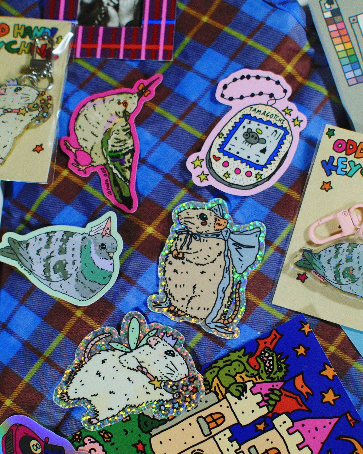 Odd Hand Co. Bow Mouse Holographic Sticker 4