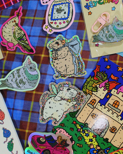 Odd Hand Co. Fairy Mouse Holographic Sticker 4