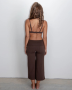Pinky & Kamal Yin Flare 7'8 Length Dark Brown
