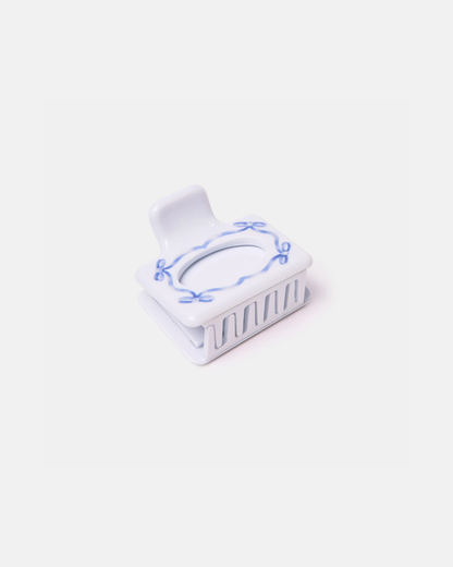 Chunks Frame Claw in Heirloom Blue