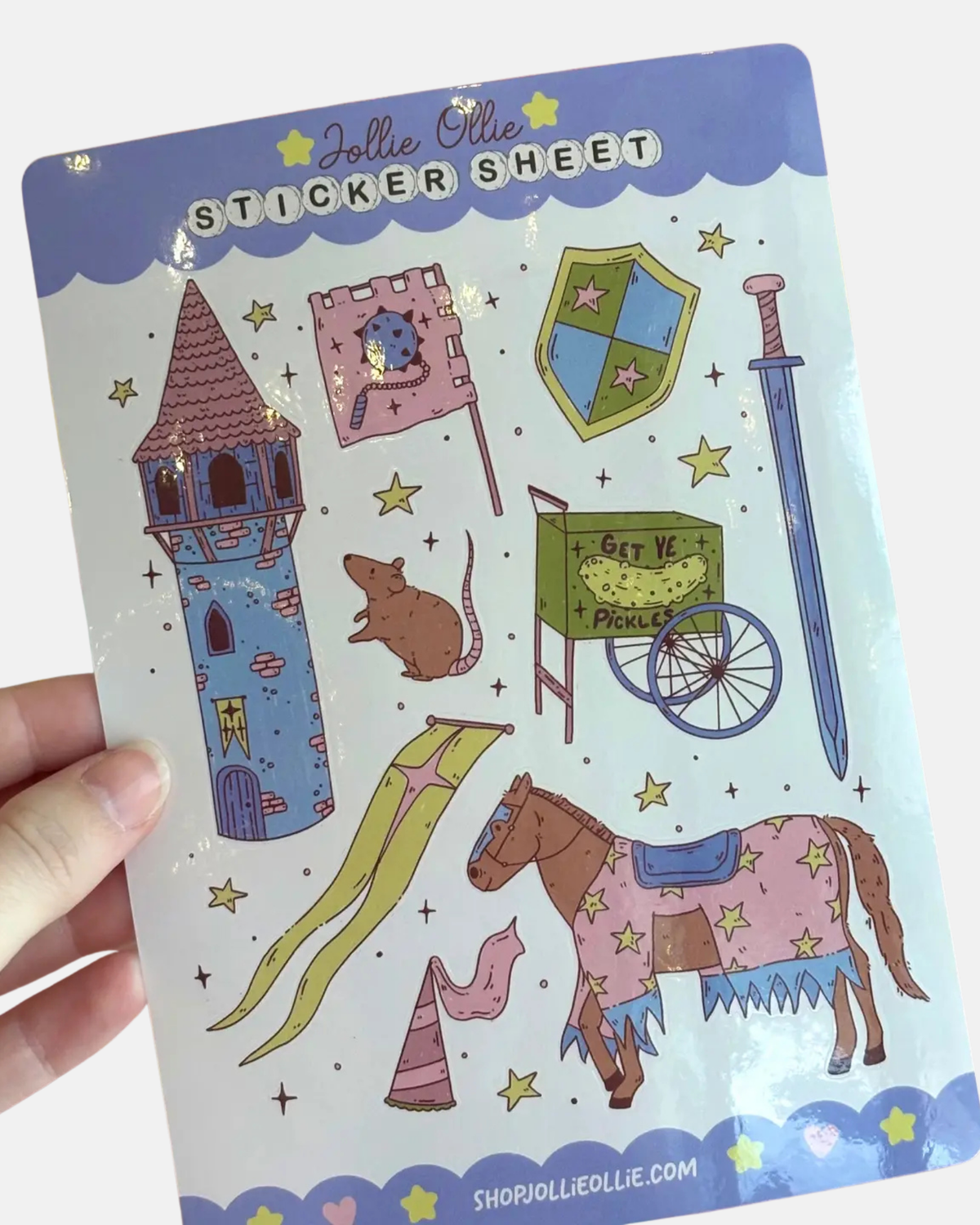 Jollie Ollie Designs Renfaire Sticker Sheet