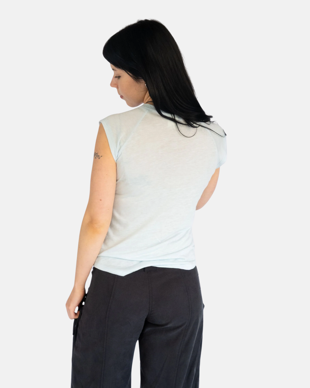 Obelia's Mon Raglan Tee Sky