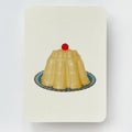 Canonbury Press Custard Cream Blancmange Greeting Card