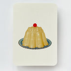 Canonbury Press Custard Cream Blancmange Greeting Card