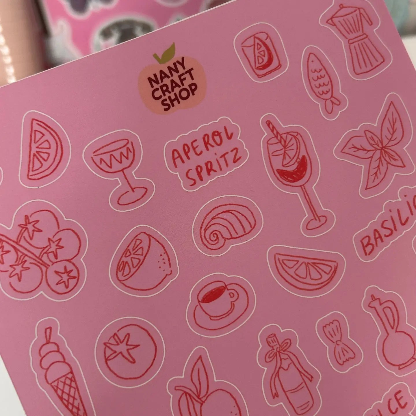 A5 STICKER SHEET JUNE | NANY CRAFT STORE