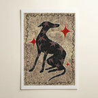 Molly Stredwick Hes A Dog A4 Print