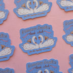 Jollie Ollie Designs Romance Club Sticker
