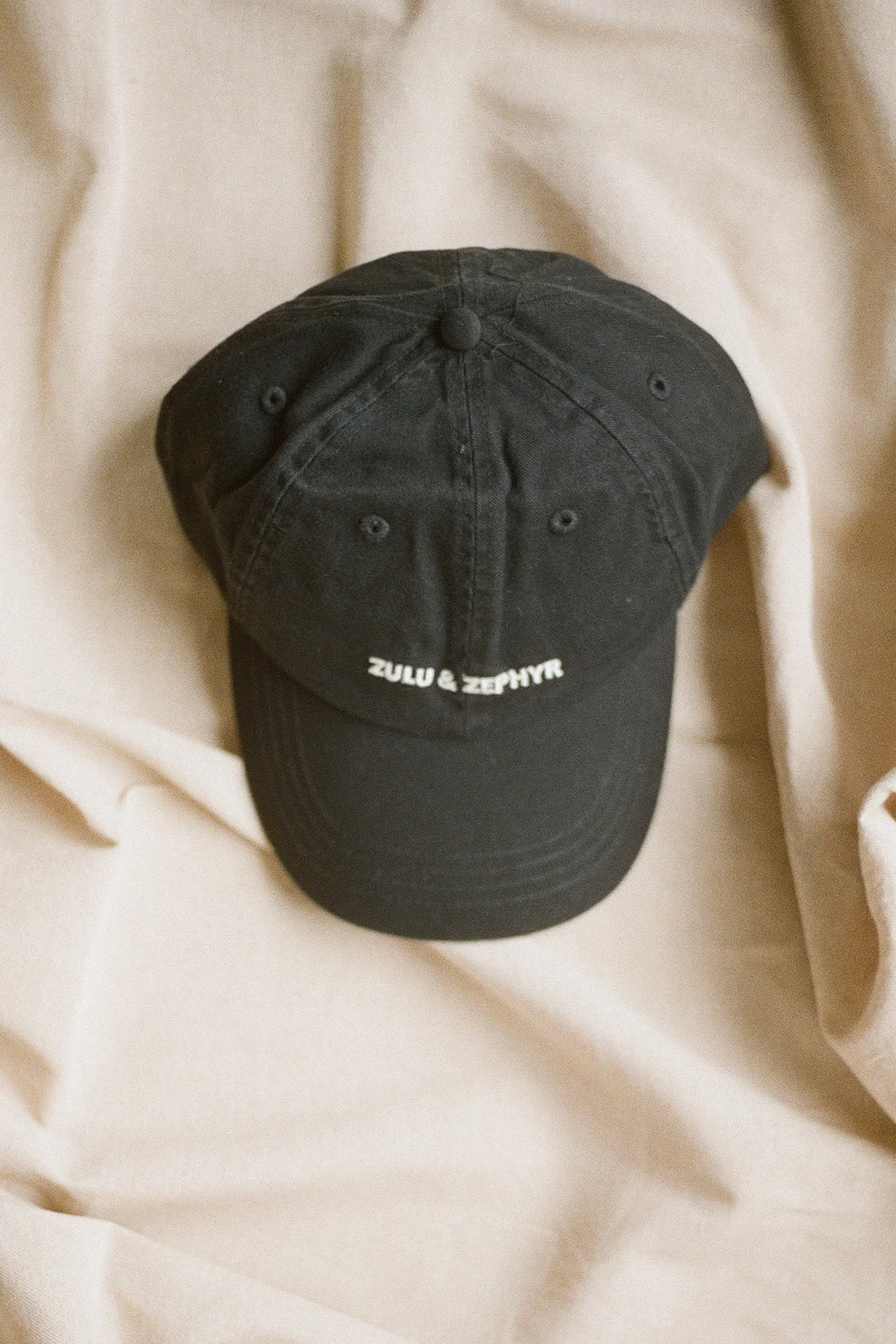 Zulu & Zephyr Canvas Cap Black