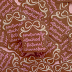 Jollie Ollie Designs Emotionally Attached Bookish Sticker