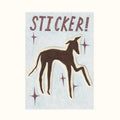 Molly Stredwick Lanky Dog Sticker