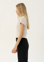Afends Subliminal Baby Tee Moonbean