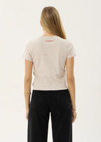 Afends Subliminal Baby Tee Moonbean