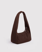 BAGGU SMALL NYLON MERINGUE BAG | COFFEE