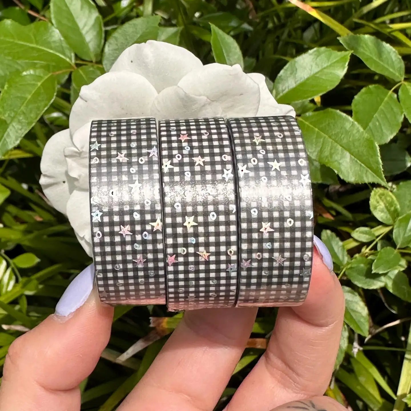 HOLOGRAPHIC STARS WASHI TAPE | SHELLFLOWER