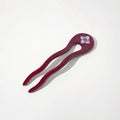 Hey Ricochet Illuminated French Pin Burgundy