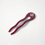 Hey Ricochet Illuminated French Pin Burgundy