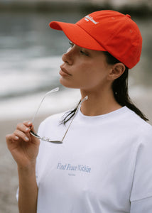 FIND PEACE WITHIN T-SHIRT | WHITE