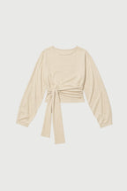 WAIST WRAP LONG SLEEVE | BONE