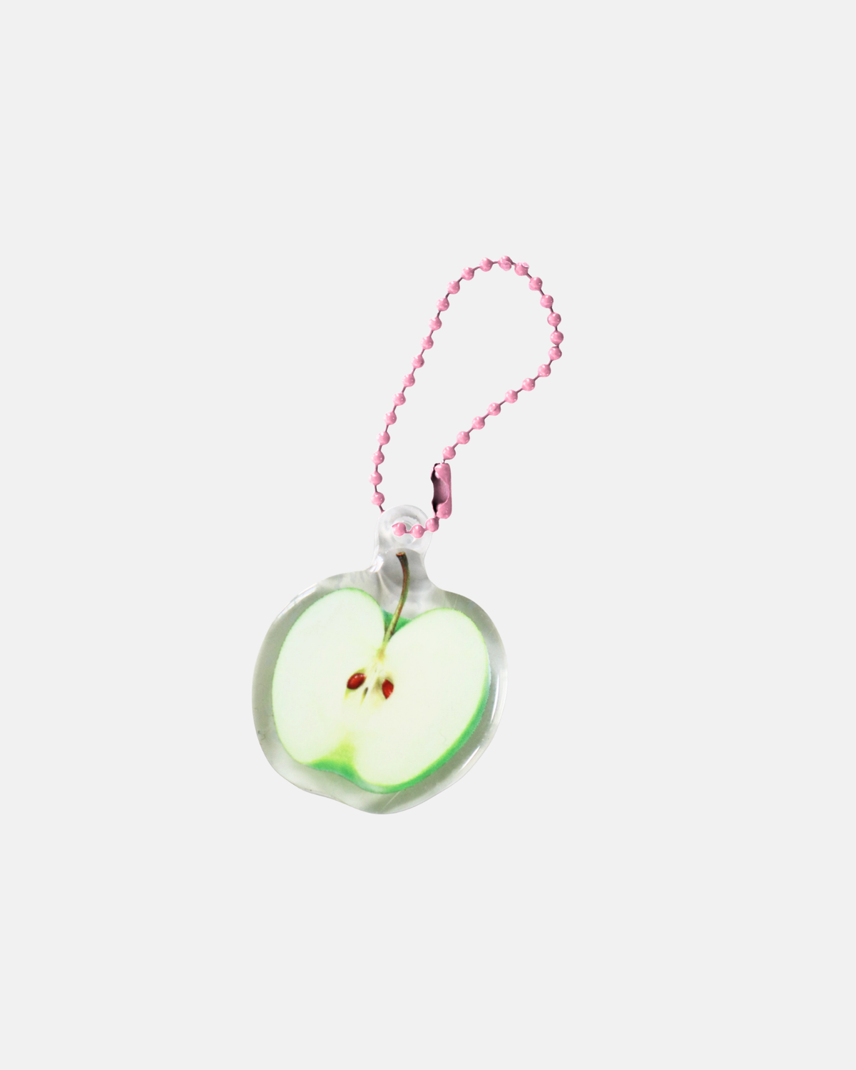 Unlucky Wishes Green Apple Acrylic Keychain