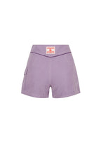 SNAP FRONT BOARDSHORT | LAVENDER