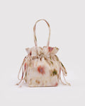 NYLON DRAWSTRING BAG | ABSTRACT FLORAL
