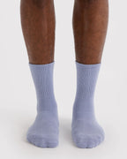 RIBBED SOCK | MIST