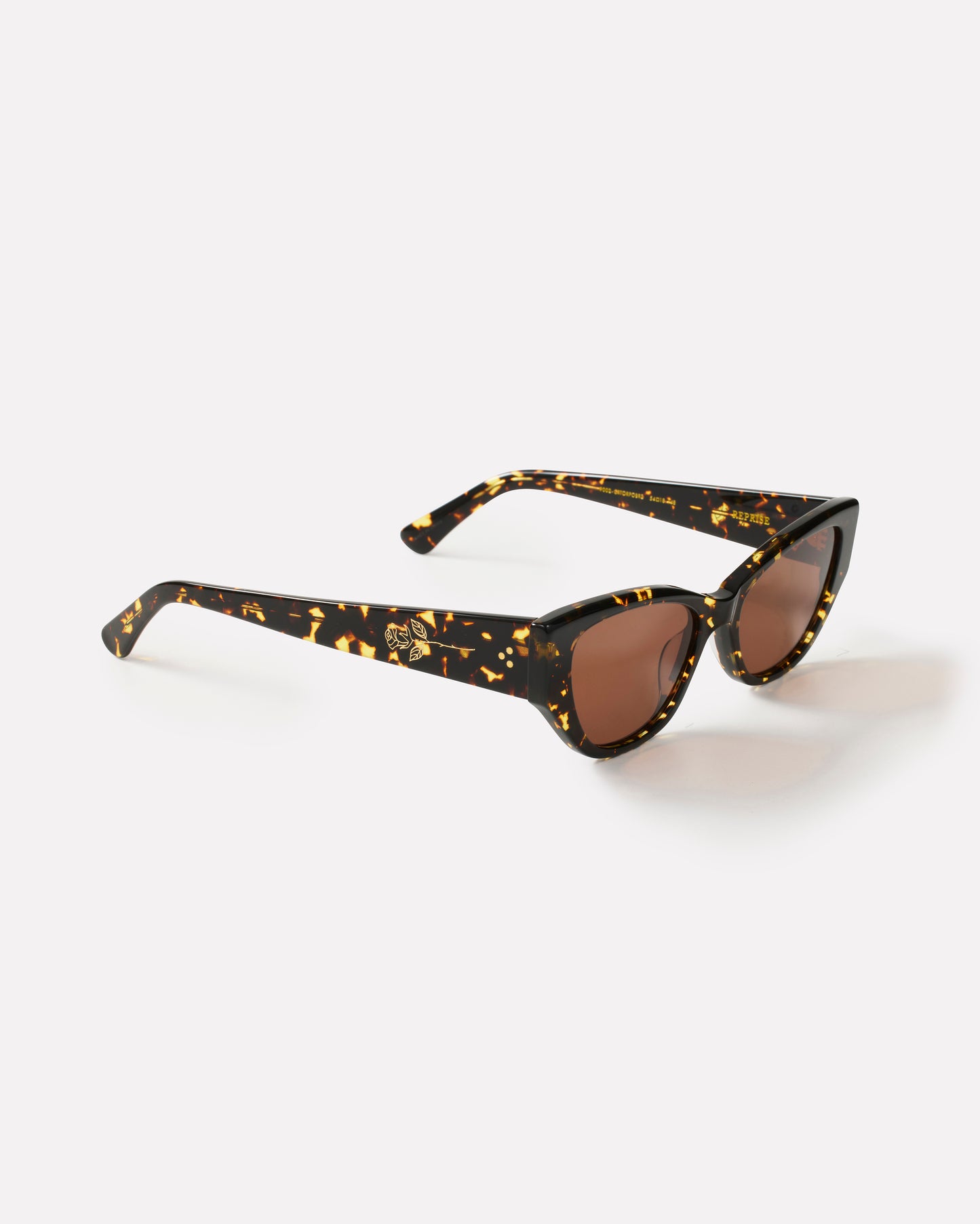 Reprise x Jack Freestone - Crystal Dark Tortoise / Brown Polarized