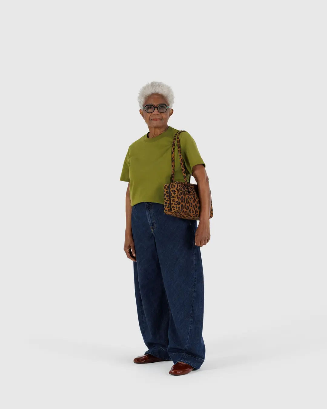 NYLON BOWLER BAG | LEOPARD