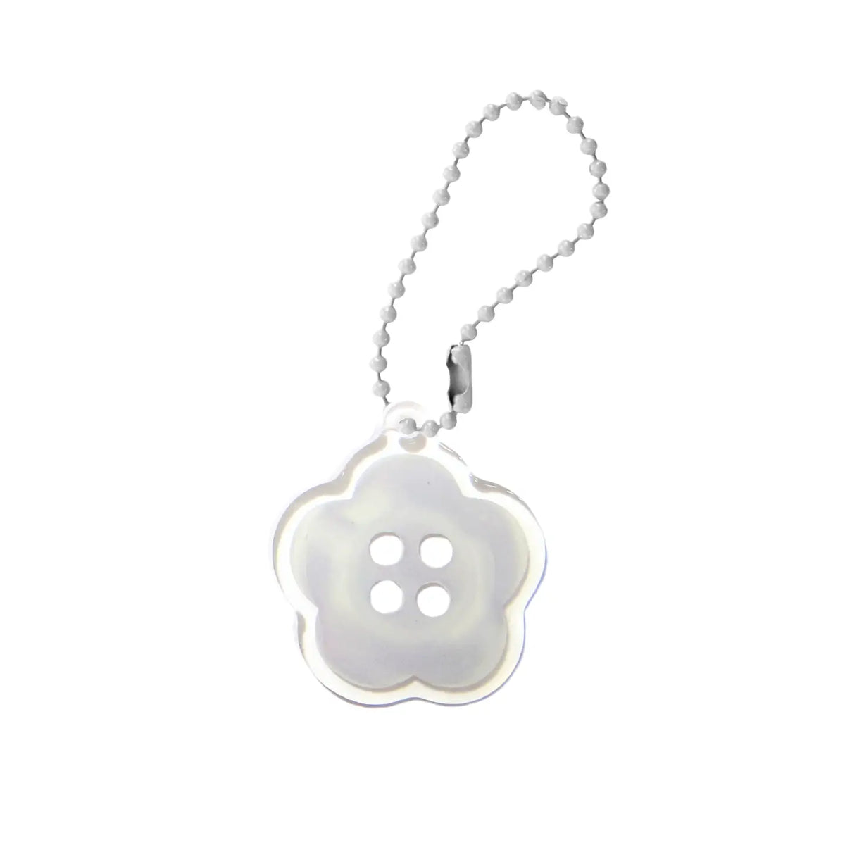 FLOWER BUTTON KEYCHAIN | UNLUCKY WISHES