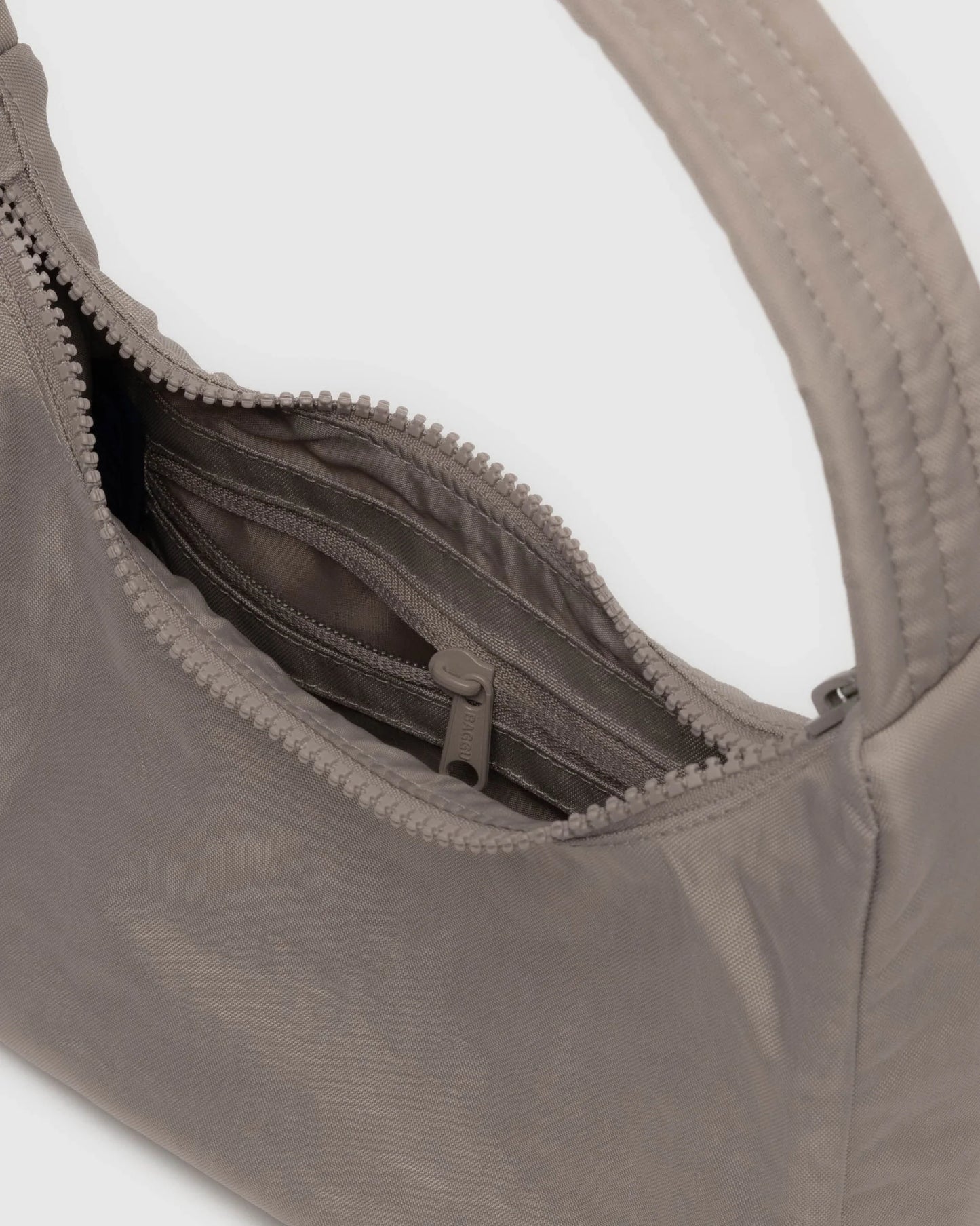 MINI NYLON SHOULDER BAG | DOVE