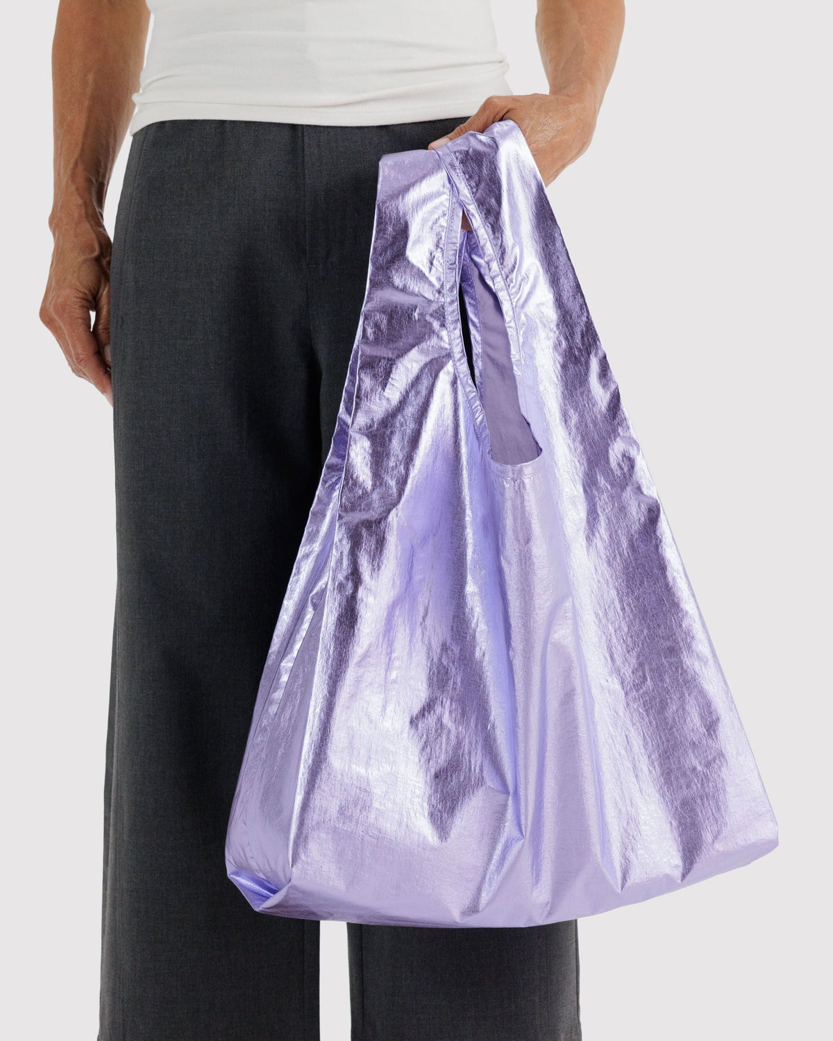Standard Baggu Lavender Metallic 2