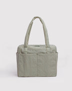 BAGGU SMALL CLOUD CARRY ON | SAGE STRIPE